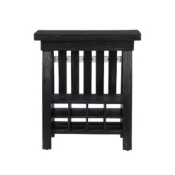 Barley Beer/Wine Cabinet Dark Pine - Powell Company