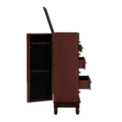 Tierra Contemporary Jewelry Armoire Merlot Brown - Powell Company -Furniture Sales Store GUEST 175af95f 4e72 4d73 b467 dd797fcce098