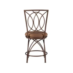 24.5" Dana Big & Tall Metal Crossed Legs Counter Height Barstool Bronze - Powell Company 15 24.5" Dana Big & Tall Metal Crossed Legs Counter Height Barstool Bronze - Powell Company -Furniture Sales Store GUEST 781d303c b923 4852 88b8 2e09be997c8e