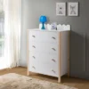 Melbourne 4 Drawer Chest White - Powell -Furniture Sales Store GUEST 7ae8ccd6 f227 4d65 8110 e4636929f605