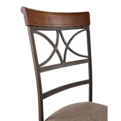 Set Of 2 Carter Dining Chair Metal/Tan/Cherry - Powell Company 14 Set Of 2 Carter Dining Chair Metal/Tan/Cherry - Powell Company -Furniture Sales Store GUEST a46aa13e cfb6 4809 ac39 47d1f0644e17 1
